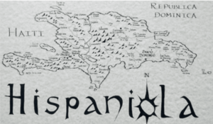 Carte de Hispaniola